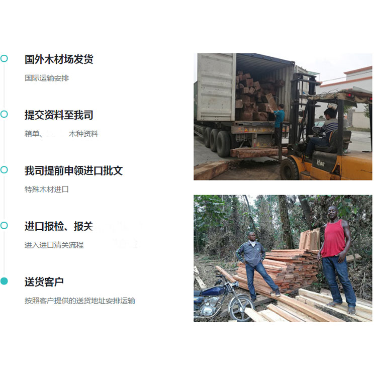 木材进口服务