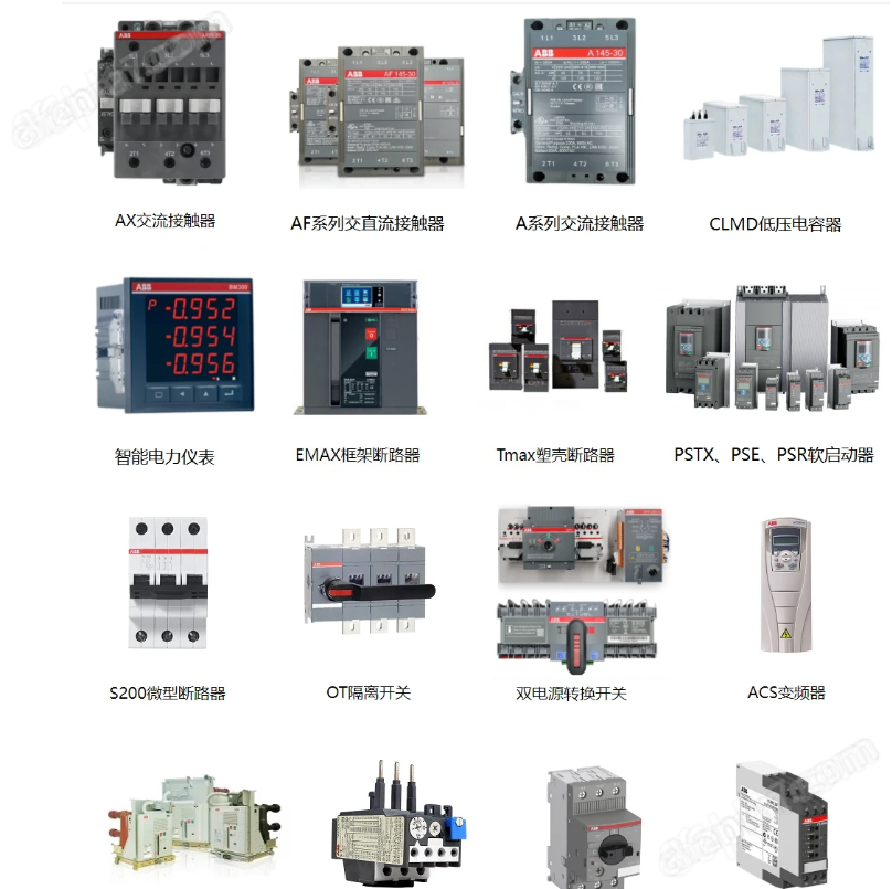 ABB断路器 T5N400 TMA400/2000-4000 FF 3P