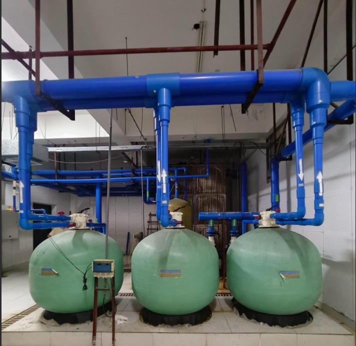 天门游泳池水处理设备