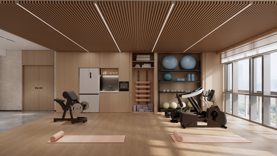 健身房办公室装修设计-文丰装饰