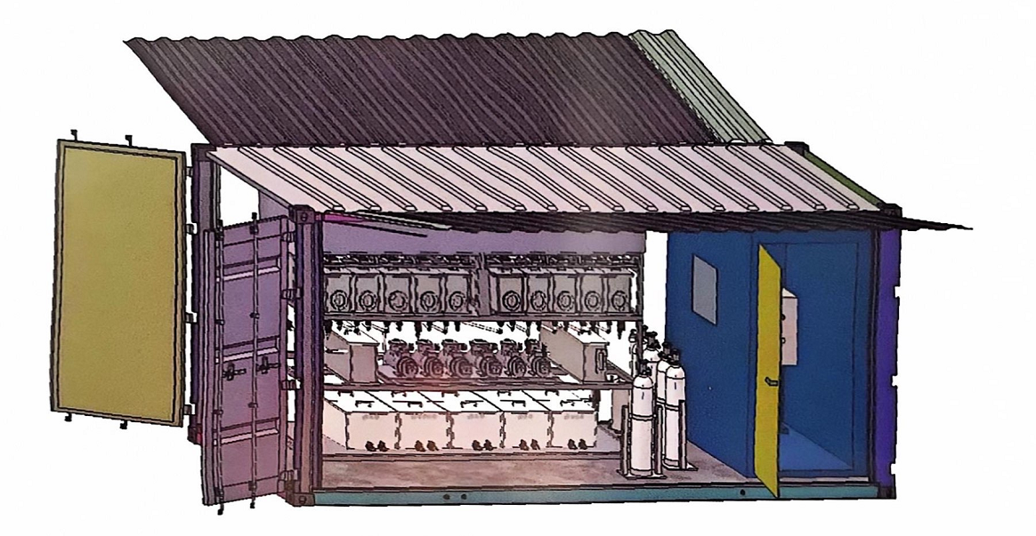 集装箱成套中试萃取槽