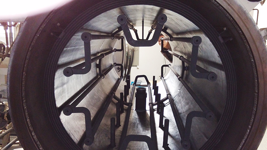 一体炉生产现场展示