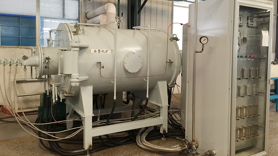 连续式石墨化炉单体结构细节